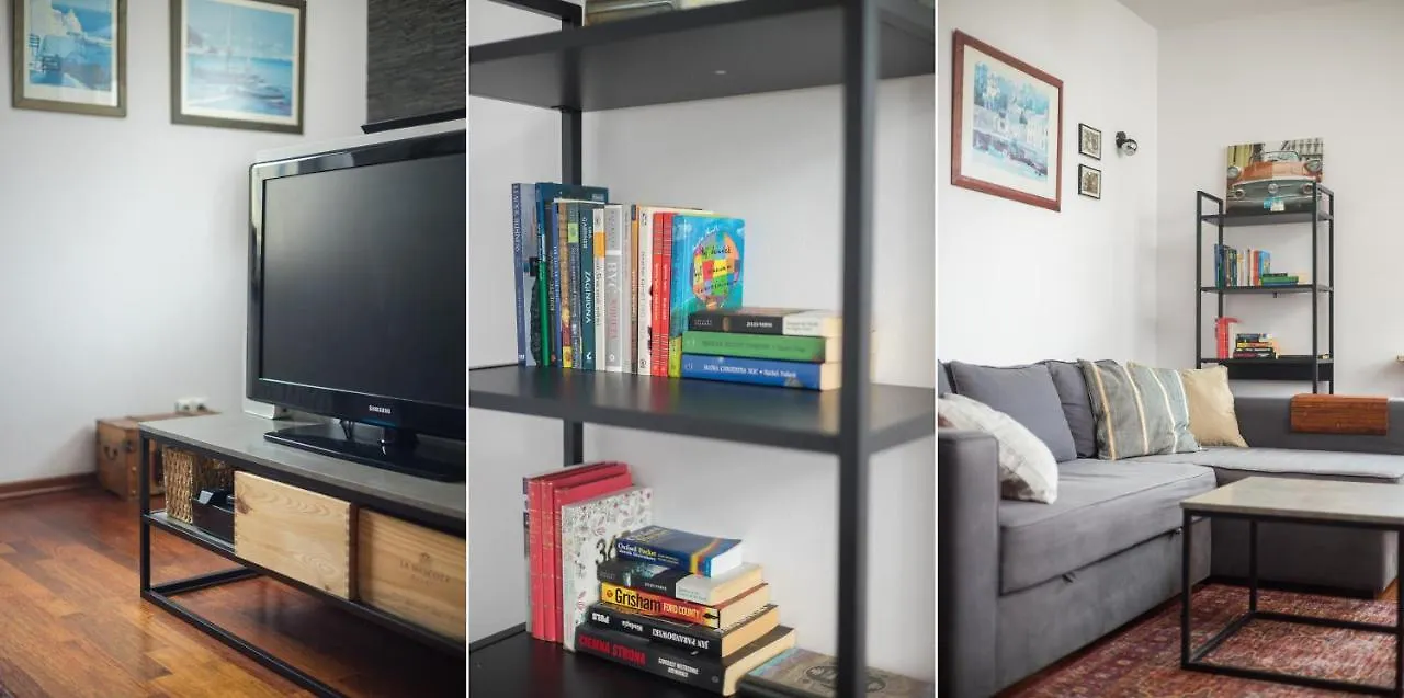 Bemowo Modern Grey Apartment Varşova Polonya
