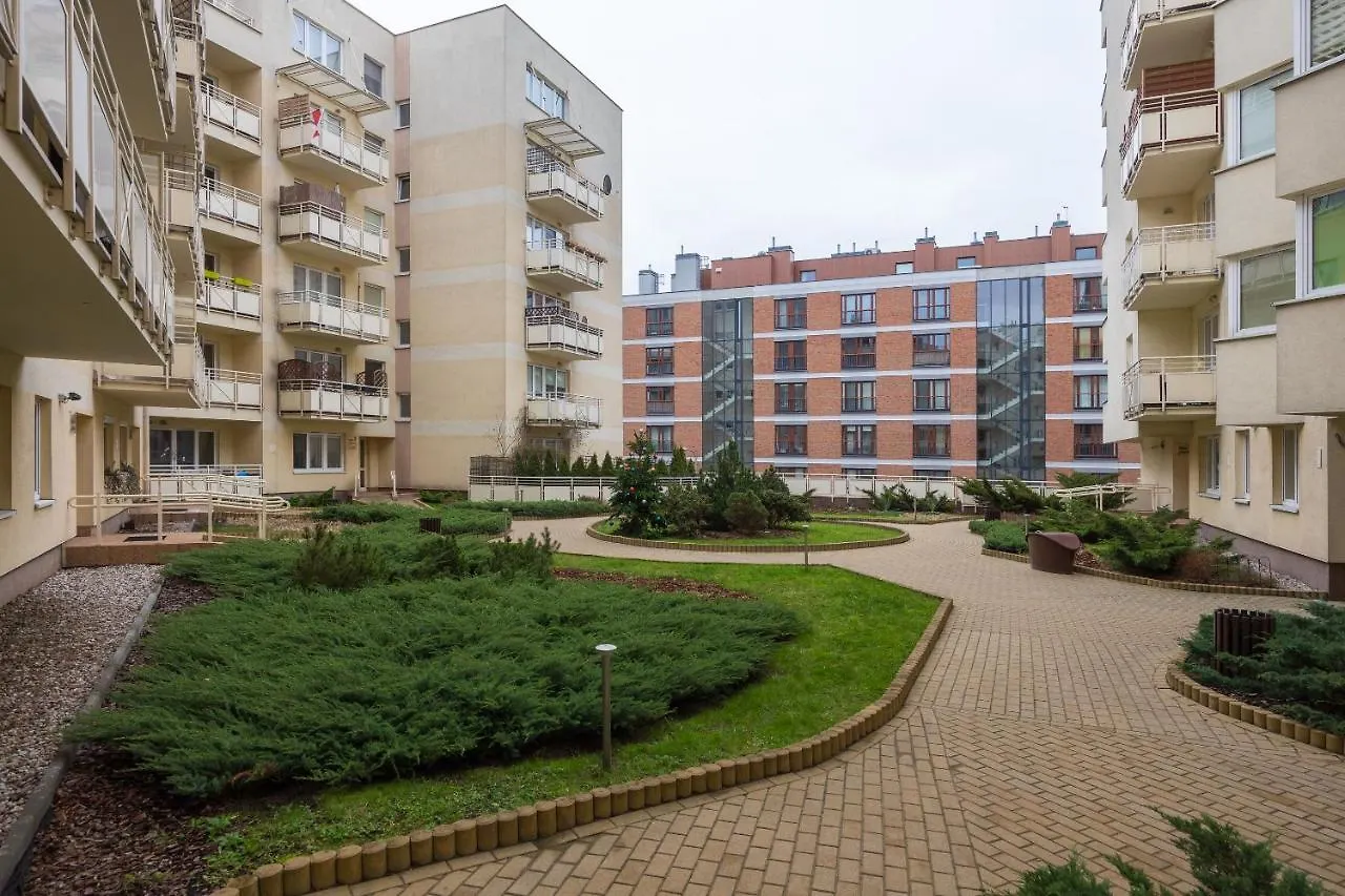 Bemowo Modern Grey Apartment Varşova