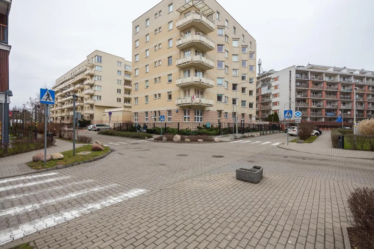 ורשה Bemowo Modern Grey Apartment